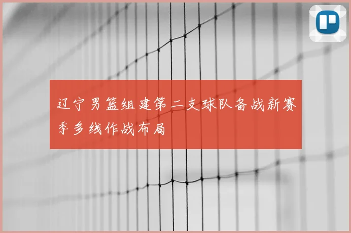 辽宁男篮组建第二支球队备战新赛季多线作战布局